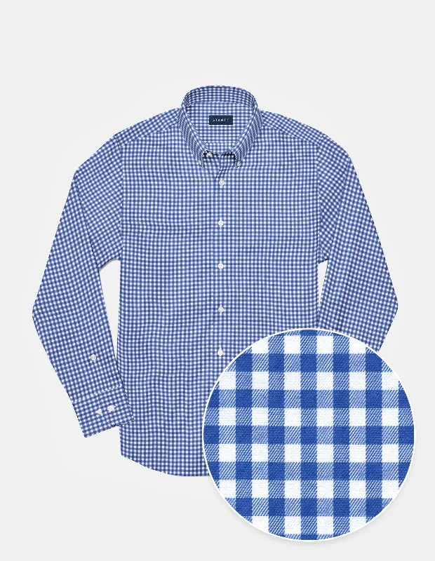 Gingham - Blue Monochromatic All