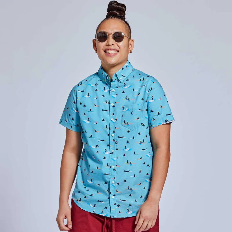 The Ray Surfer Short Sleeve Shirt Edgy Men's Punk