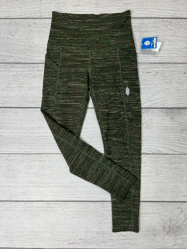 Green Athletic Leggings Free People, Size Xs Hip Men's Retro