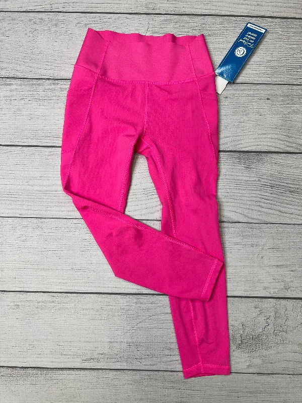 Pink Athletic Leggings Capris Gapfit, Size S Organic