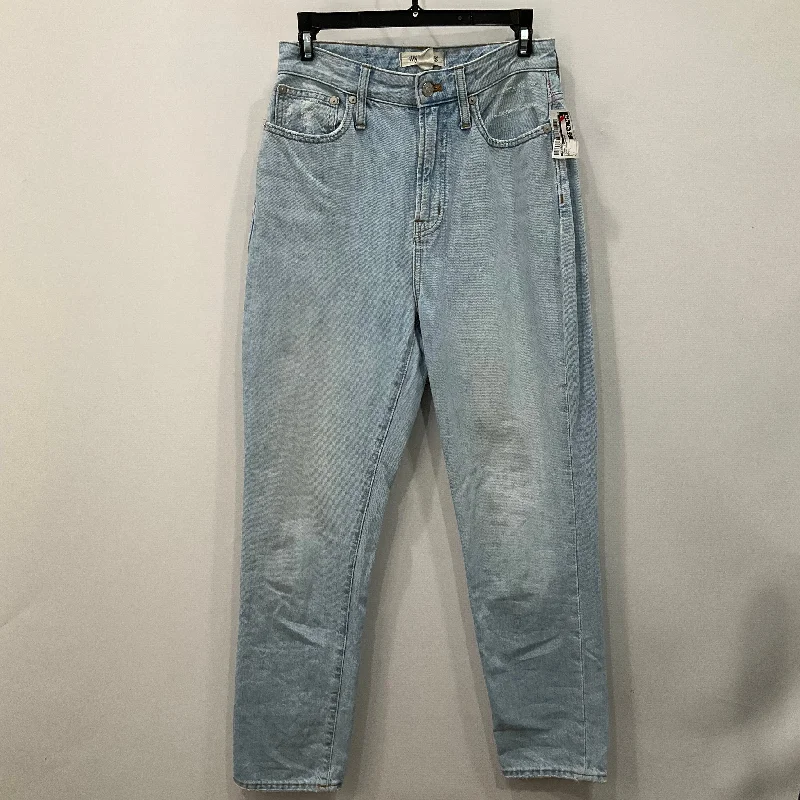 Jeans Straight By Madewell In Blue Denim, Size: 2 Casual Men's Loose