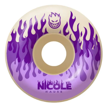 Spitfire 99 Formula Four Nicole Kitted Radial Skateboard Wheels 54mm Casual Men's Loose