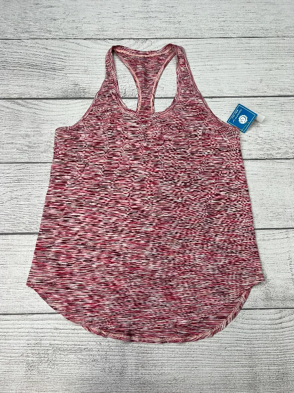 Athletic Tank Top By Lululemon In Pink, Size: S Cclassic Men's Tweed