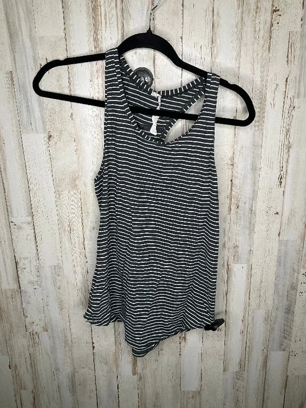 Striped Pattern Athletic Tank Top Lululemon, Size S Bold Men's Statement