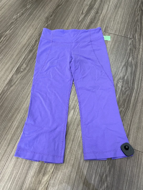 Purple Athletic Leggings Lululemon, Size 6 Laid