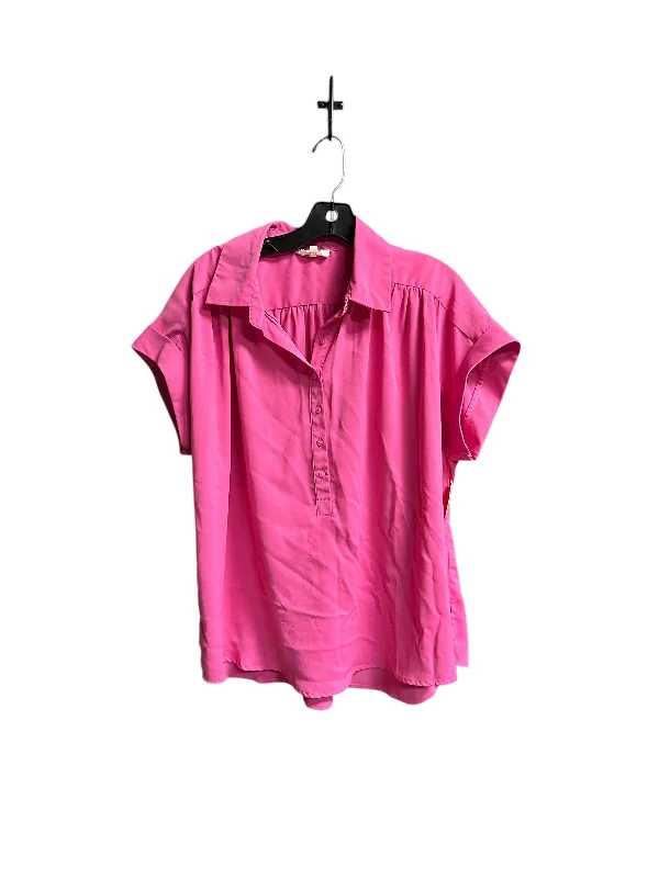 Top Short Sleeve By Entro  Size: L Beach