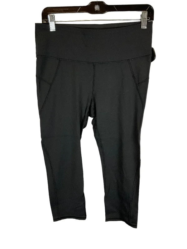 Black Athletic Leggings Athleta, Size M Casual Men's Loose