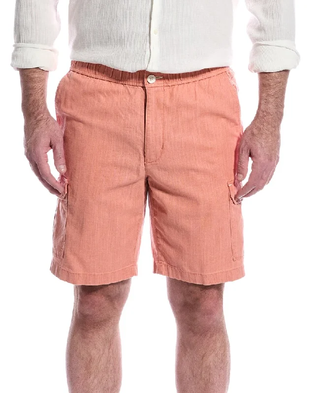 Tommy Bahama Linen The Dream Linen-Blend Cargo Short Laid