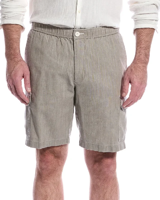 Tommy Bahama Linen The Dream Linen-Blend Cargo Short Monochromatic All