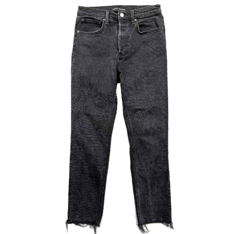 Jeans Skinny By Denim Forum In Black Denim, Size: 4 Athletic Men's High