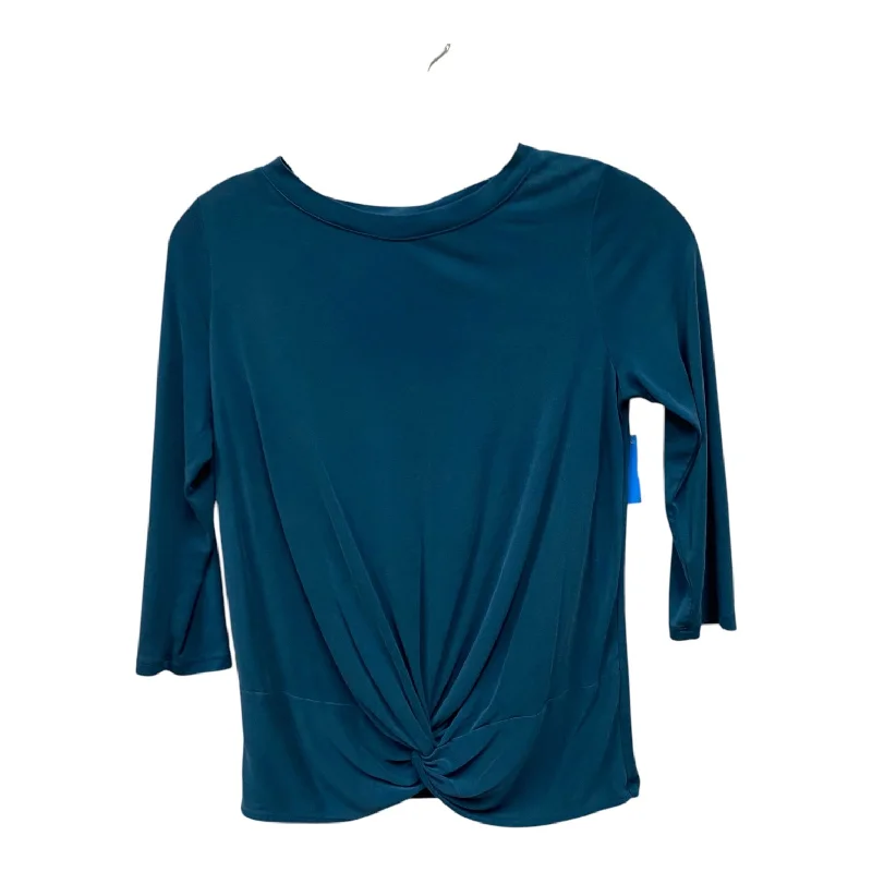 Top Ls By Loft In Blue, Size:Sp Vintage Men's 1970S Disco