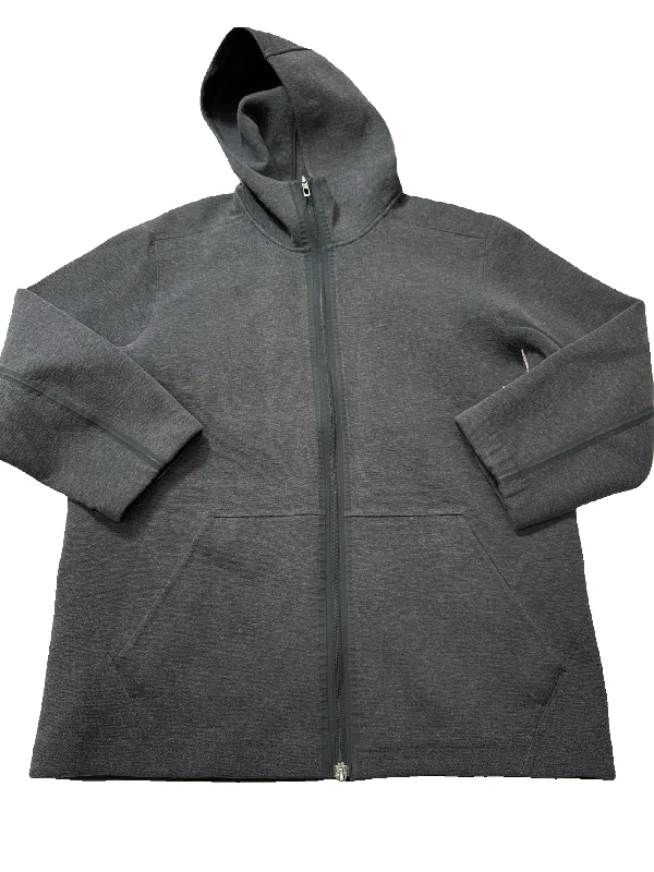 Athletic Jacket By Lululemon In Grey, Size: Xl Rugged Men's Outdoor 