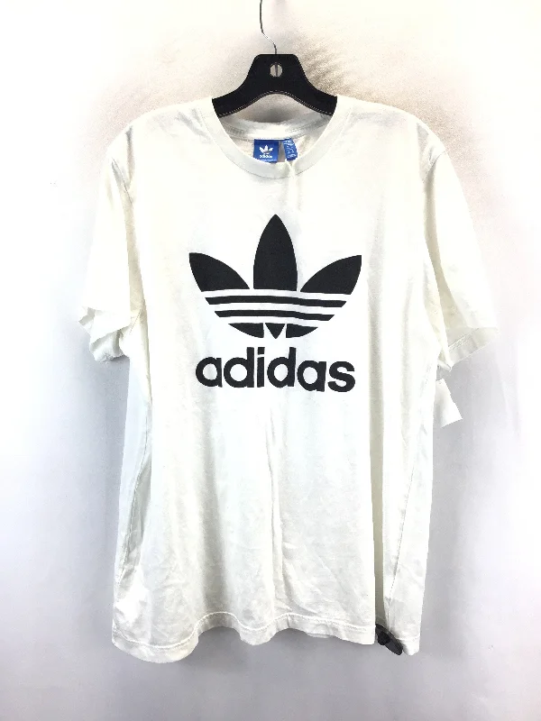 Top Short Sleeve By Adidas  Size: Xl Elegant Men's Cashmere