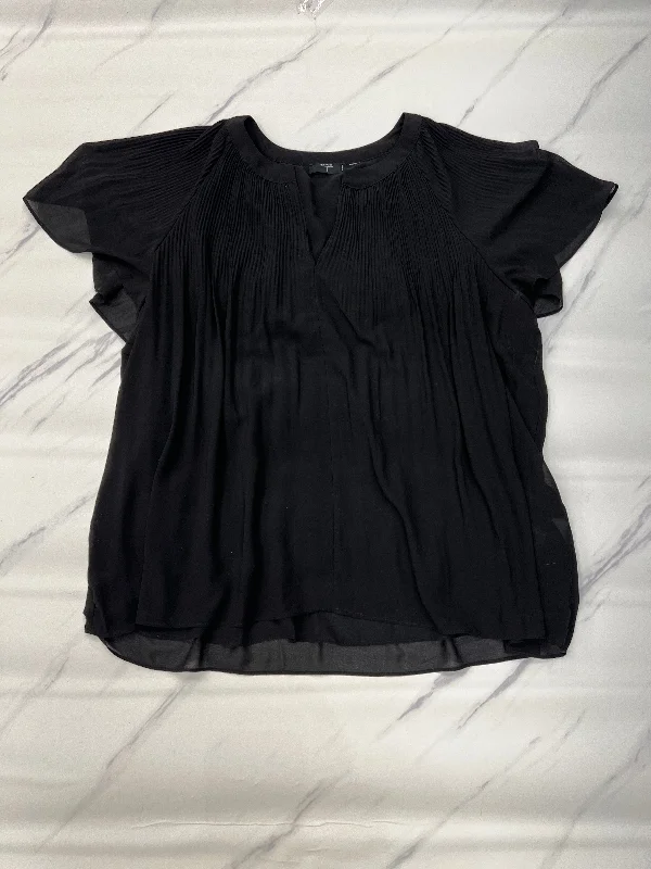 Top Short Sleeve By T Tahari In Black, Size: 3x Artistic Men's Hand