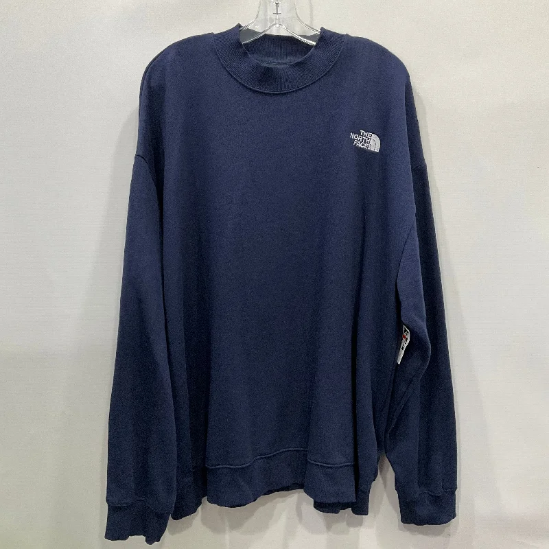 Sweatshirt Crewneck By The North Face In Navy, Size: Xxl Dynamic Men's Moto