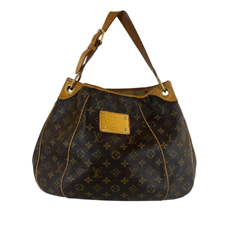 LOUIS VUITTON/Bag/Monogram/Leather/BRW/galleria pm Beach