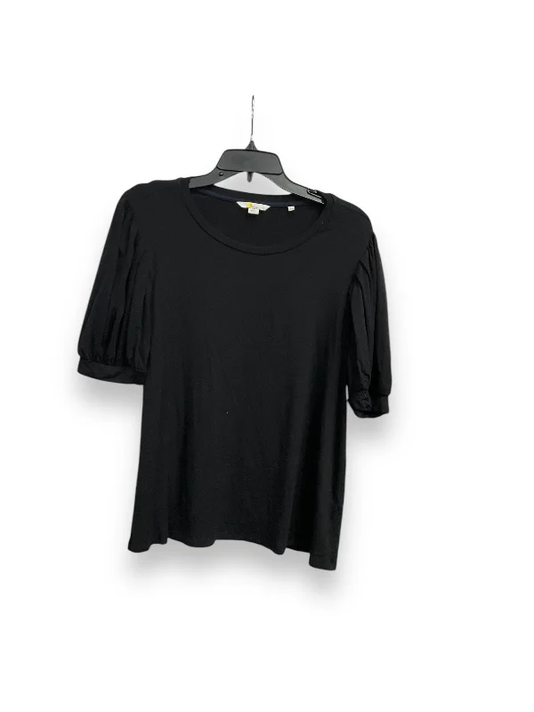 Top Short Sleeve Basic By Boden In Black, Size: 1x Confident Men's Power