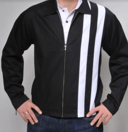 Speedway Jacket - Black Cclassic Men's Tweed