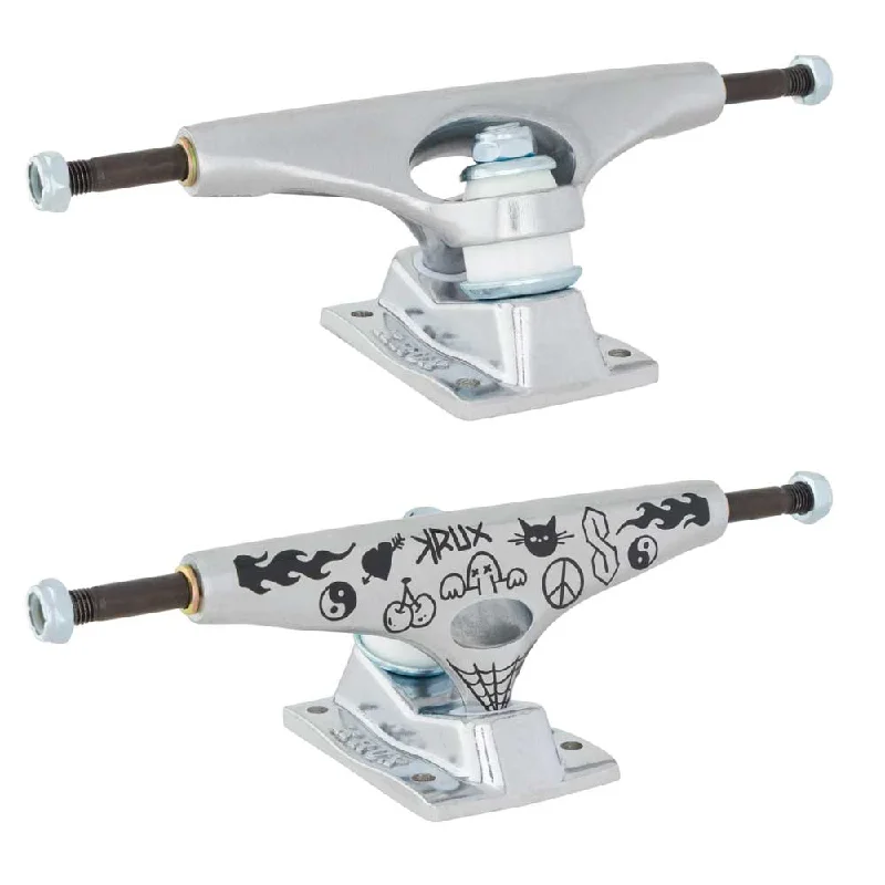 Krux K5 Doodle Silver Standard Skateboard Trucks Cclassic Men's Tweed