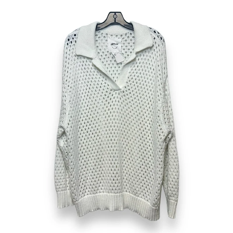 Sweater By Aerie In White, Size: L Tough Men's Tactical