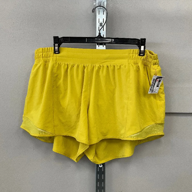 Shorts By Lululemon In Yellow, Size: 14 British Gentleman Style