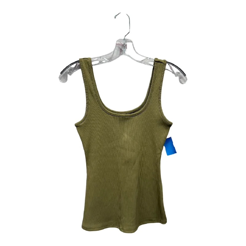 Tank Top By White House Black Market In Tan, Size:Xs Gym