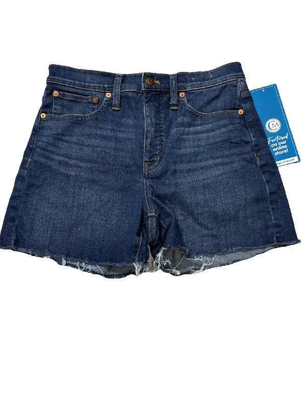 Shorts By Madewell In Blue Denim, Size: 2 Cool Men's Distressed