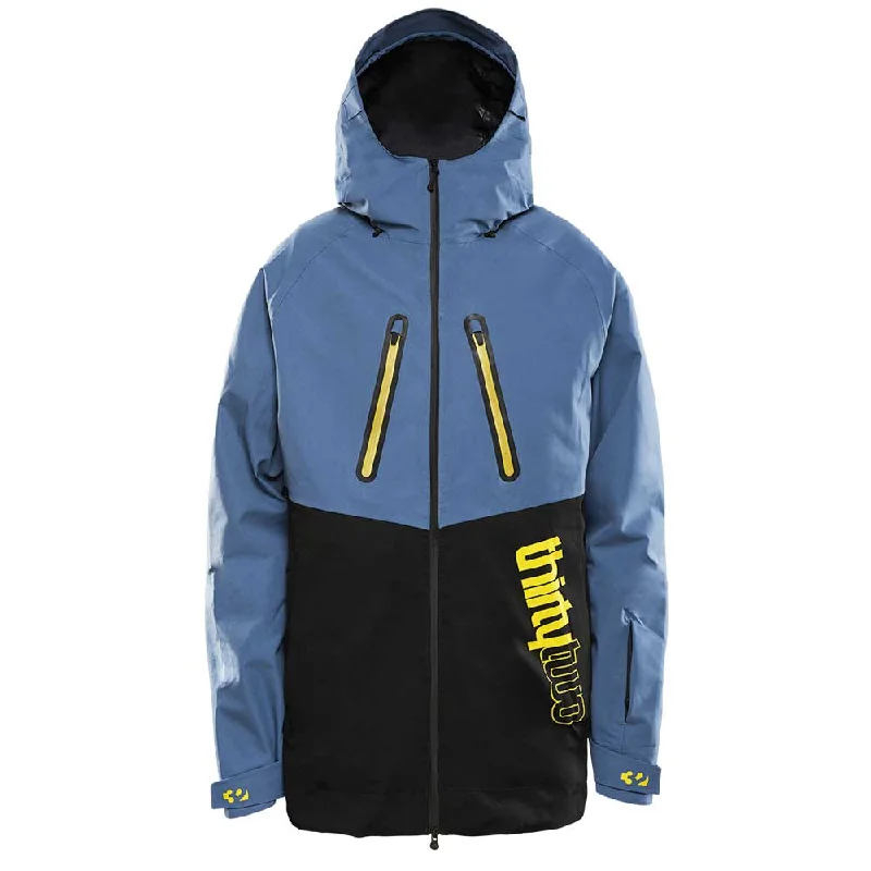 ThirtyTwo TM-3 Snowboarding Jacket  - Blue/Black Lumberjack