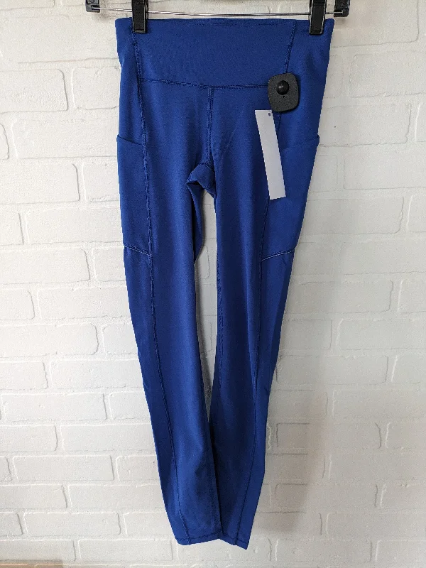 Blue Athletic Leggings Lululemon, Size 2 Masculine Men's 