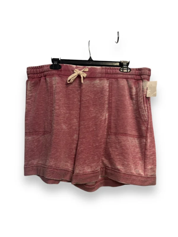 Shorts By Clothes Mentor In Pink, Size: Xl Monochromatic All