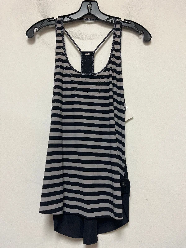 Striped Pattern Athletic Tank Top Lululemon, Size S Athletic Men's High