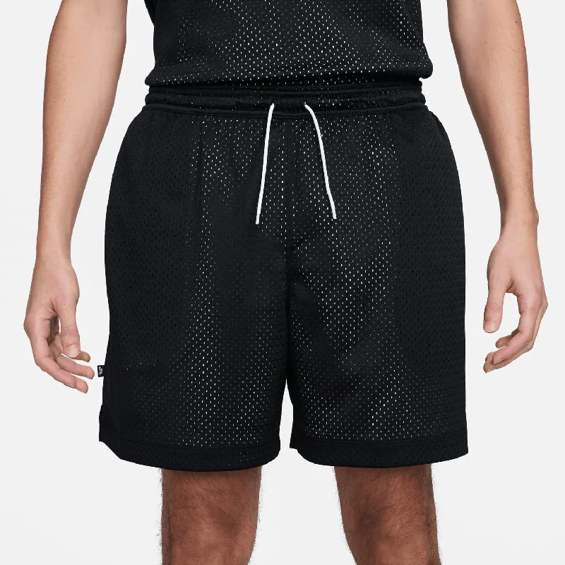 Men's Sb Reversible Basketball And Skate Mesh Shorts In Black/white Casual Men's Loose