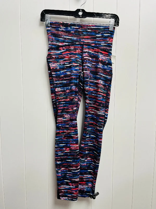 Blue & Red Athletic Leggings Lululemon, Size 4 Earthy Men's Hemp