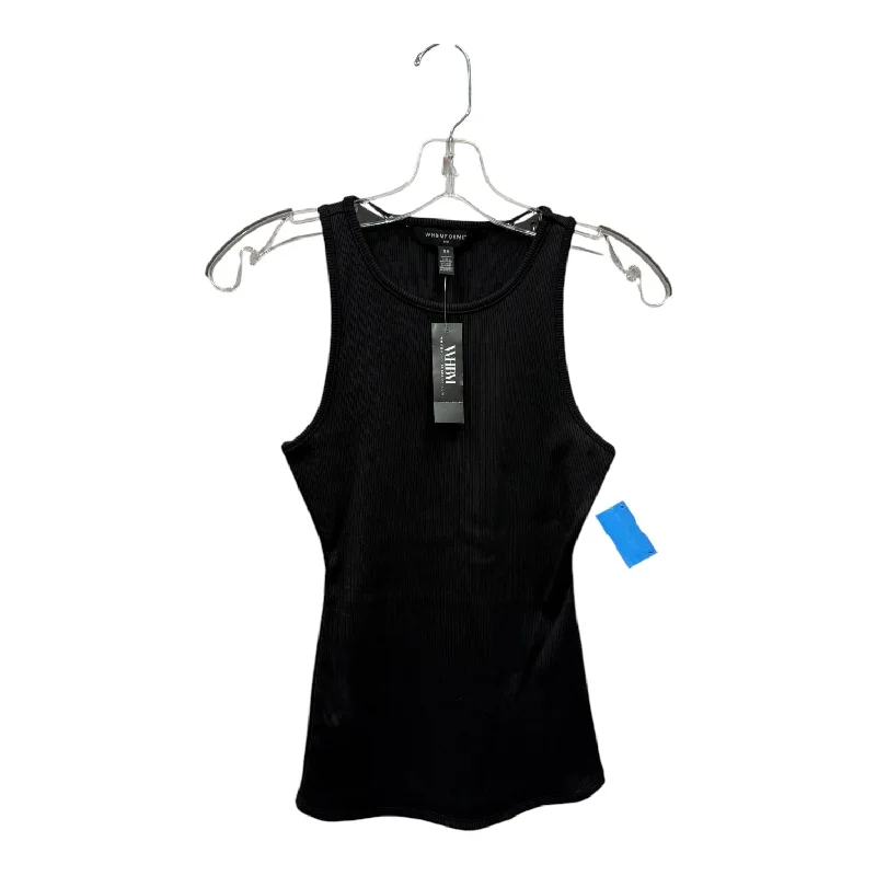 Tank Top By White House Black Market In Black, Size:Xs Street