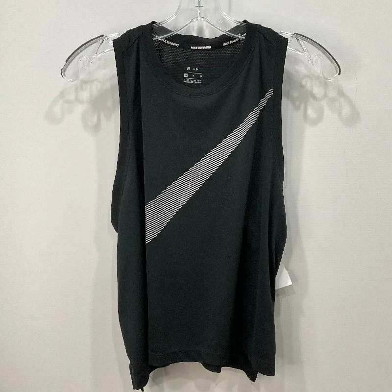 Athletic Tank Top By Nike In Black, Size: M British Gentleman Style