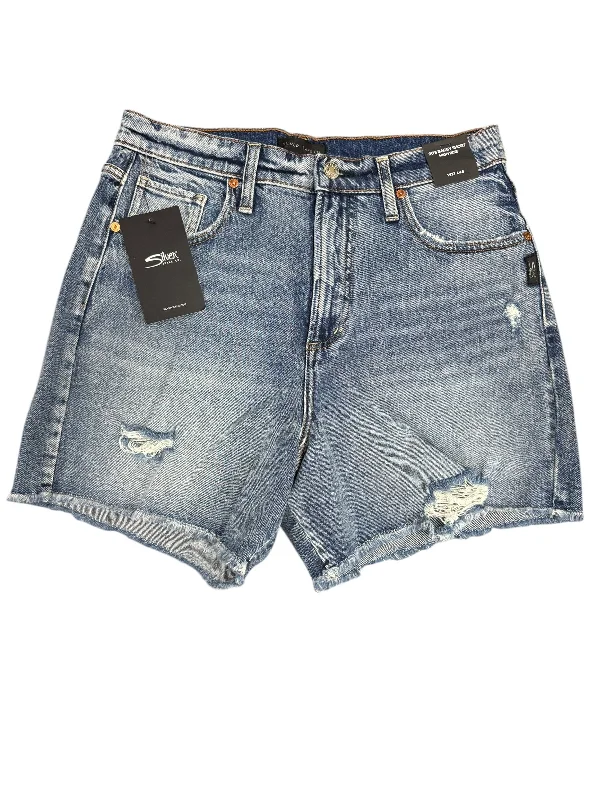 Shorts By Silver In Blue Denim, Size: 4 Refined Men's Velvet