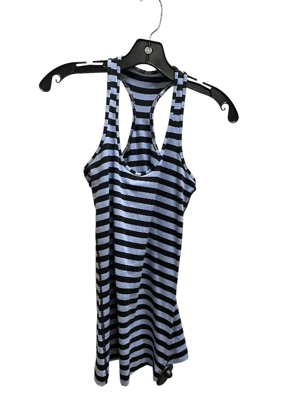 Athletic Tank Top By Lululemon In Striped Pattern, Size: 6 Trendy Men's Bucket