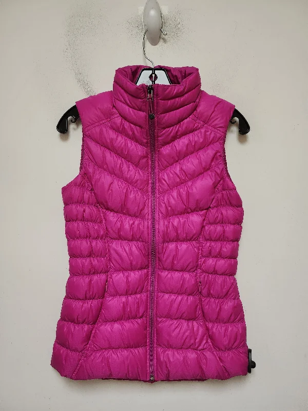 Athletic Jacket By Athleta In Pink, Size: Xs Cozy Men's Sherpa