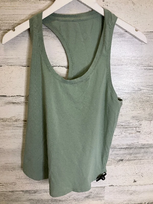 Green Athletic Tank Top Lululemon, Size S Sophisticated Men's French