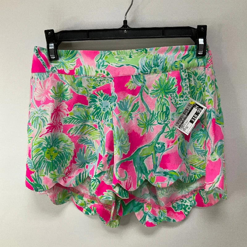 Shorts By Lilly Pulitzer In Green & Pink, Size: Xs Modern Men's 