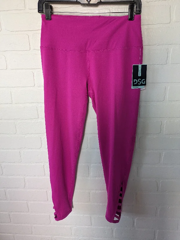 Pink Athletic Leggings Dsg Outerwear, Size 4 Monochromatic Office Style