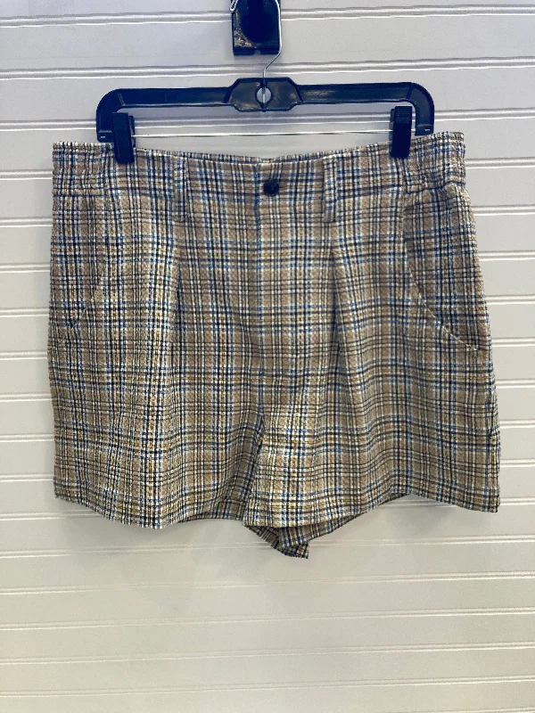 Shorts By Madewell In Plaid Pattern, Size: 14 Earthy Men's Sustainable 